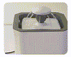 Gray helmet for bikers
