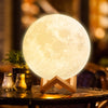 MOON ™| Lámpara Luna  Recargable con base
